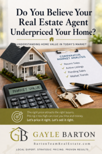 How to know if your real estate agent underpriced your home